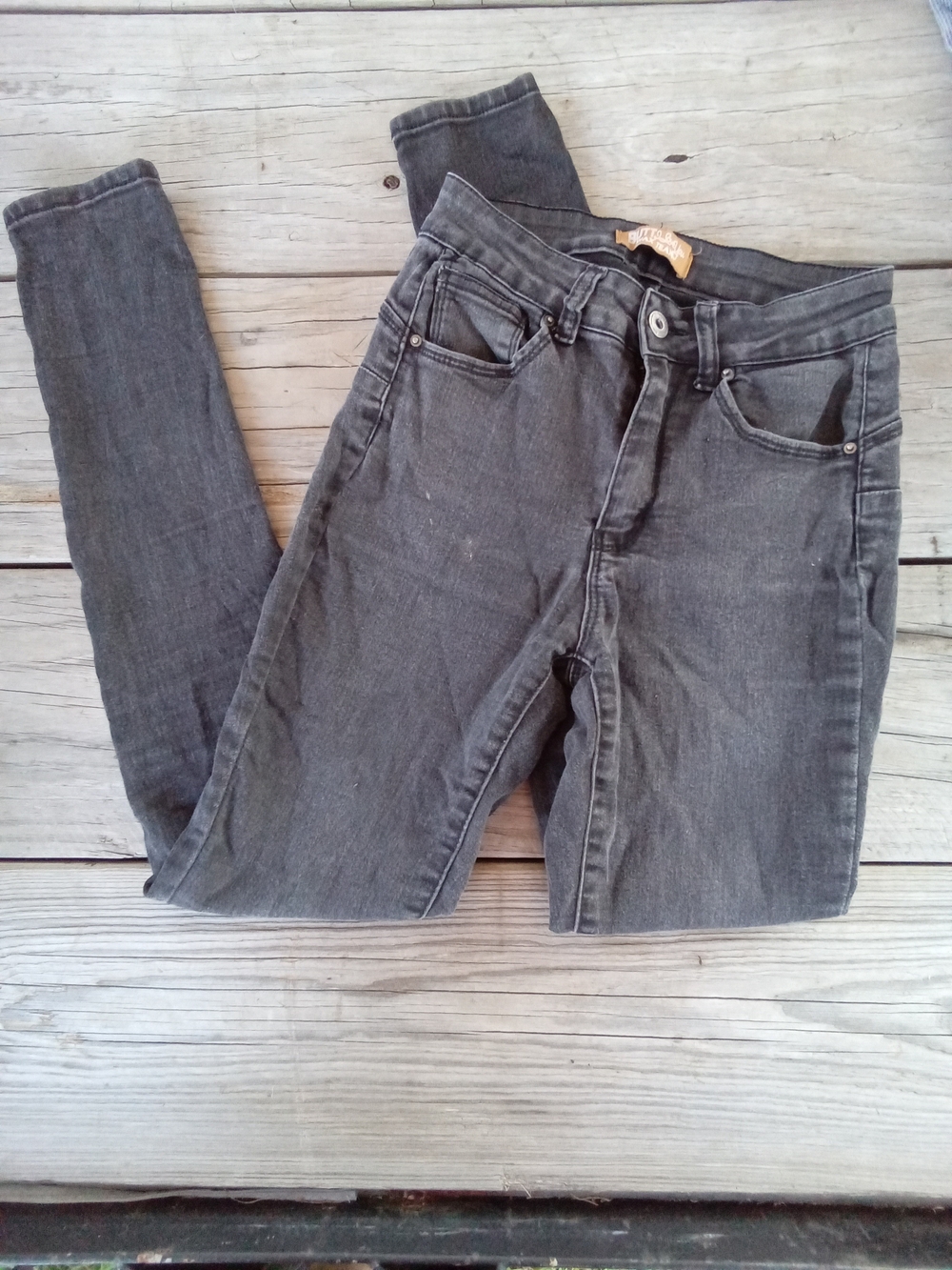 Wax Jean Butt I Love You Black Skinny Jeans Size 3